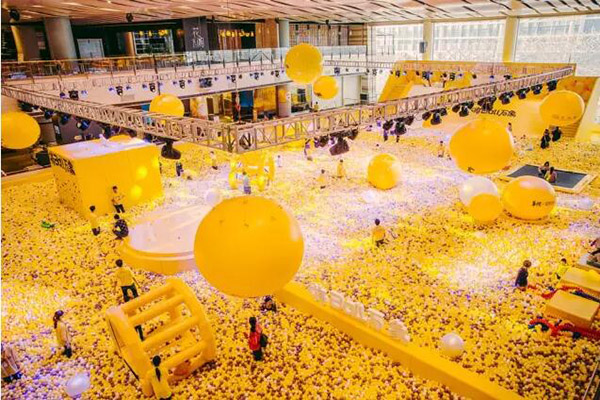 【黄色】百万海洋球